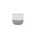 Hortus Green & White Stoneware Pot (13cm H x 14cm Dia)