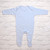 Personalisable Baby Blue Unbranded Plain Chested Sleepsuit (6-12 Months)