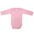 Pink 100% Organic Cotton Unbranded Long Sleeve Bodysuit (0-3 Months)