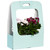 Mint Polka Dot 1/2 Plant Carrier (Large)