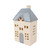 LED Grey Stoneware House with Ornament (17cm)