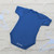 Royal Blue Cotton Unbranded Bodysuit (Newborn)