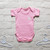 Pink 100% Organic Cotton Unbranded Short Sleeve Bodysuit (3-6 Months)
