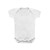 White 100% Organic Cotton Unbranded Short Sleeve Bodysuit (0-3 Months)