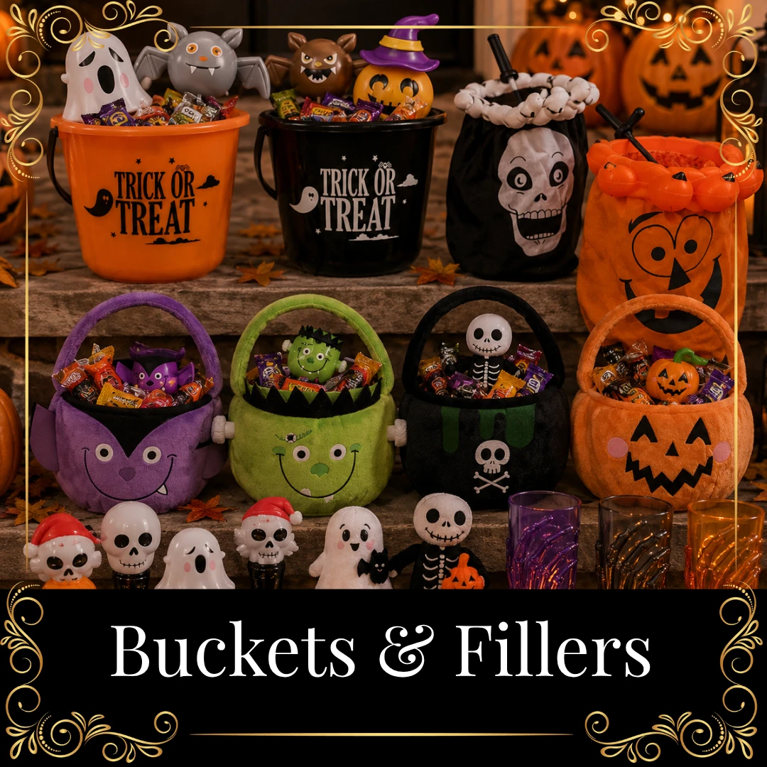 Halloween Buckets & Fillers 