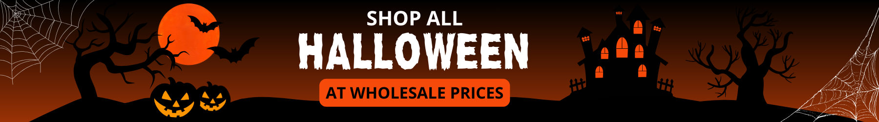 Halloween at wholesale 
