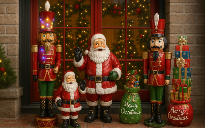 Large Christmas figures