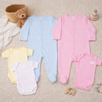 Blank Sleepsuits & Bodysuits