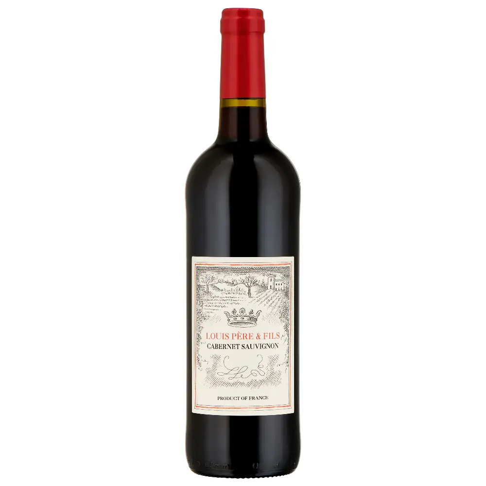 Louis Père et Fils Cabernet Sauvignon has flavours of blackcurrant, pepper, cocoa, and that herbeacousness you find in really good cabernets.