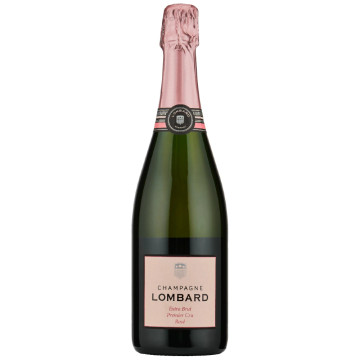 Champagne Lombard Premier Cru Rosé Extra Brut NV is a full, generous and refined Champagne.