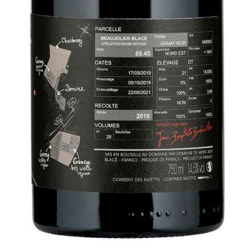 Domaine de Mont Joly "82.45" back label