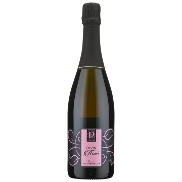 Domaine des Pampres d’Or Divin Rosé "Pet Nat" is a delightfully fruity and refreshing fizz.
