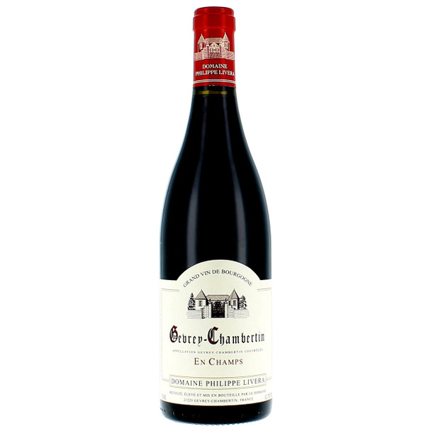 Domaine Philippe Livera Gevrey-Chambertin En Champs 2021 Burgundy red wine bottle