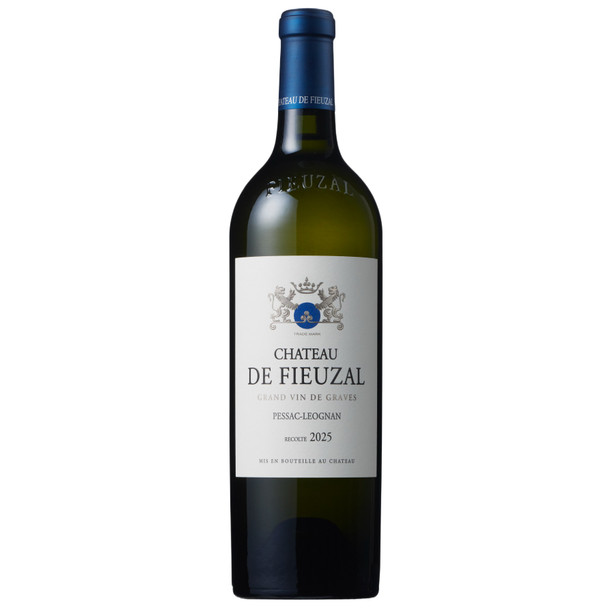 Château de Fieuzal Blanc 2025 en primeur bottle, Pessac-Léognan Bordeaux white wine
