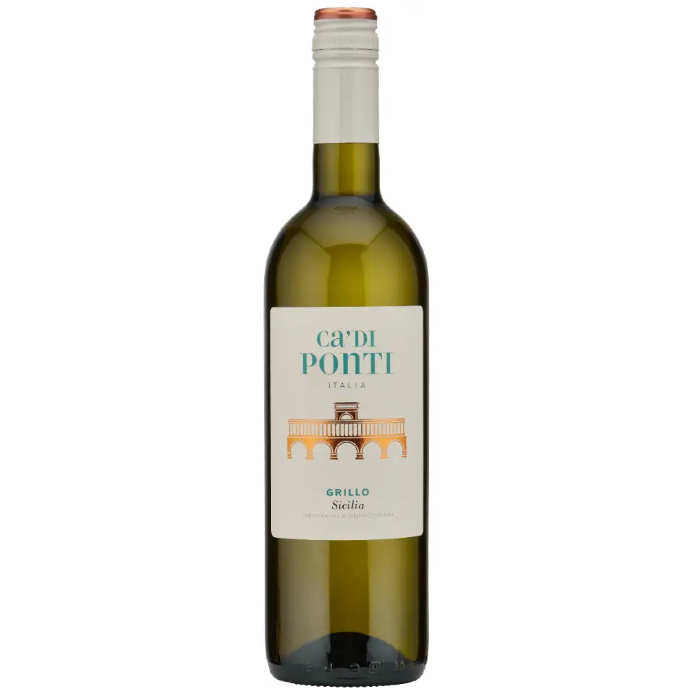 Ca’ di Ponti Grillo is a full-flavoured, rounded Sicilian white with bags of character offering fantastic value for money.