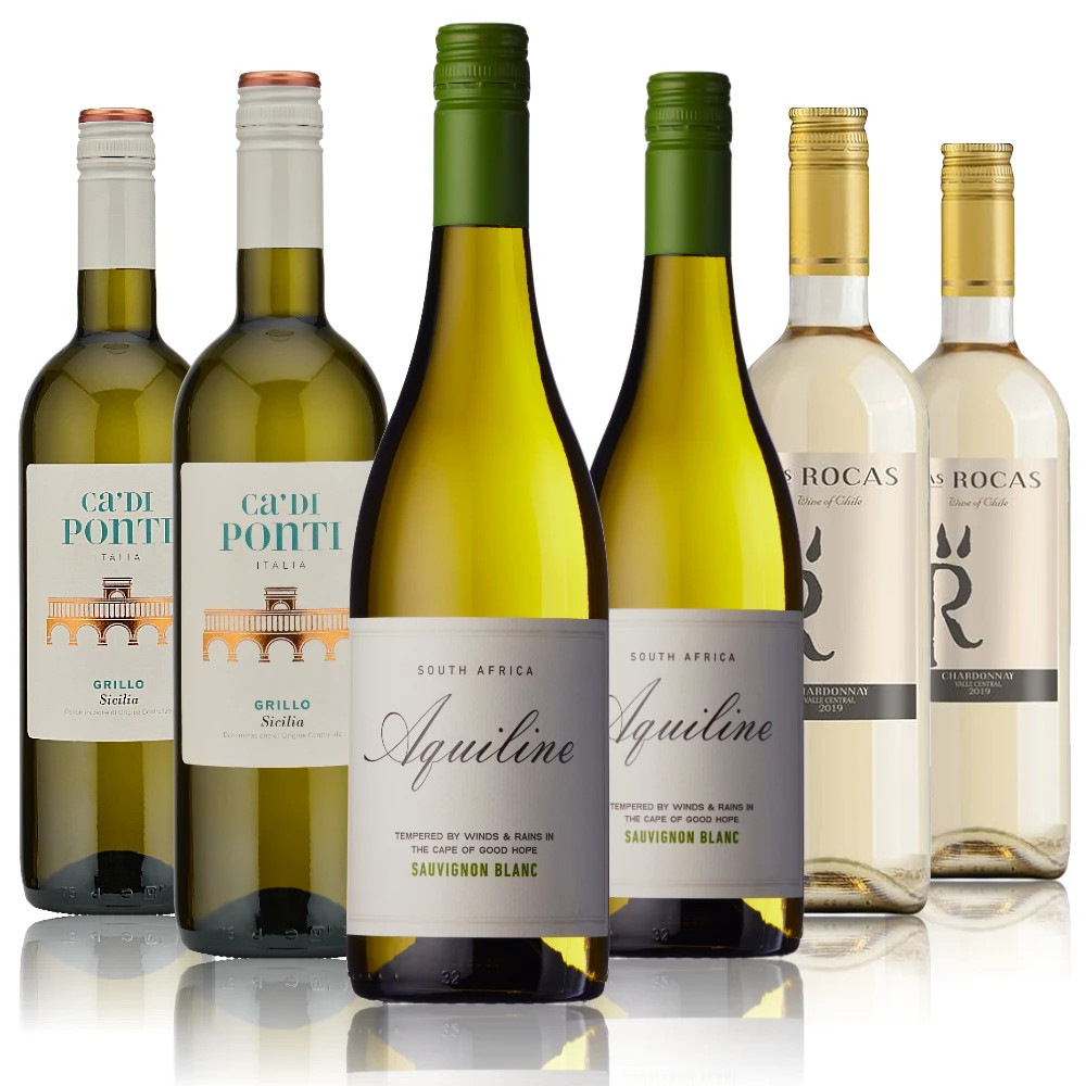 Everyday White Wine Selection (6 Bottles) Reviews | Wickhams Reviews | Feefo