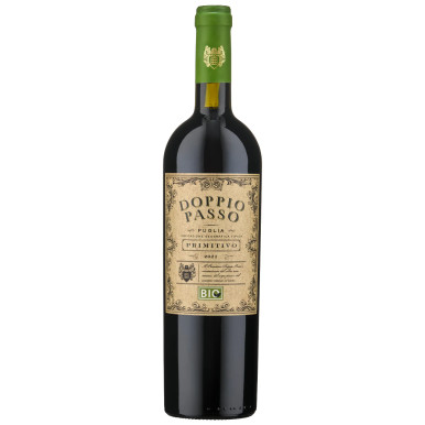 Primitivo di Salento Organic Doppio Passo 2025, Puglia