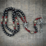 St. Michael Wooden Rosary