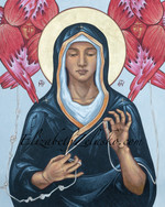 Our Lady Undoer of Knots Print