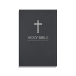 Bible - Gray Cross Paperback