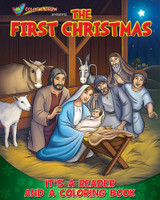 The First Christmas: It's a Reader and a Coloring Book