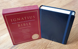 Ignatius Note-Taking & Journaling Bible: Revised Standard Version, Second Catholic Edition Bible and cover