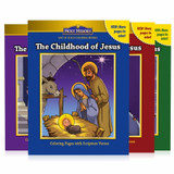 Life of Jesus Complete Coloring Book Pack