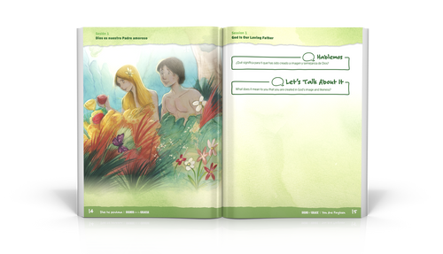 Signos de la Gracia - Dios te perdona: Guía del estudiante (Bilingüe) – (You Are Forgiven: Bilingual Student Guide)