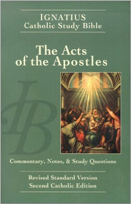 The Acts of the Apostles - Study Bible (Paperback)