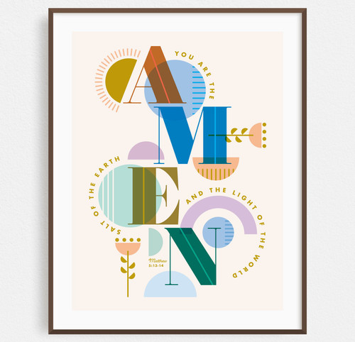 AMEN (Salt + Light) Print