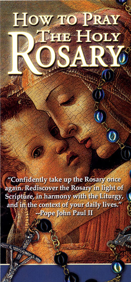 How to Pray the Holy Rosary - Pamphlet (50 Pack)