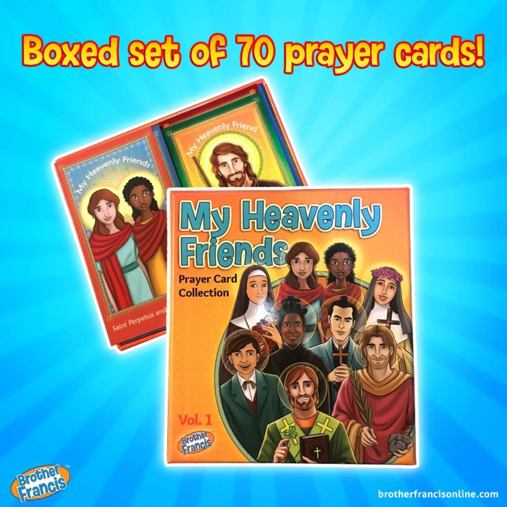 My Heavenly Friends Prayer Card Collection