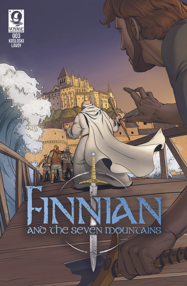 Cover for Issue #3 of Finnian and the Seven Mountains