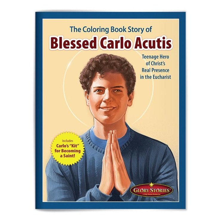 BOOK-Blessed Carlo Acutis Coloring Book