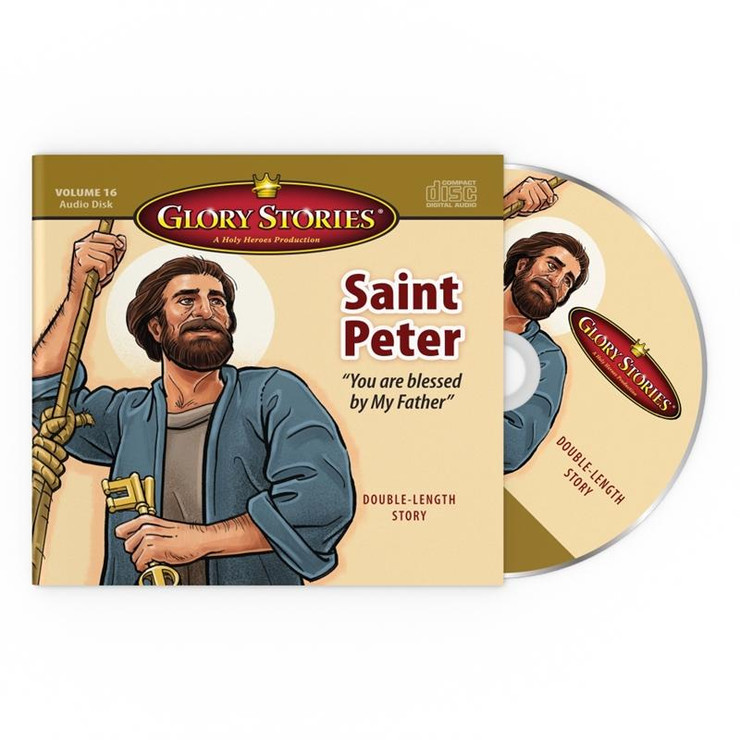 CD-Glory Stories CD Vol 16: You are Blessed by My Father-St. Peter (Double length)