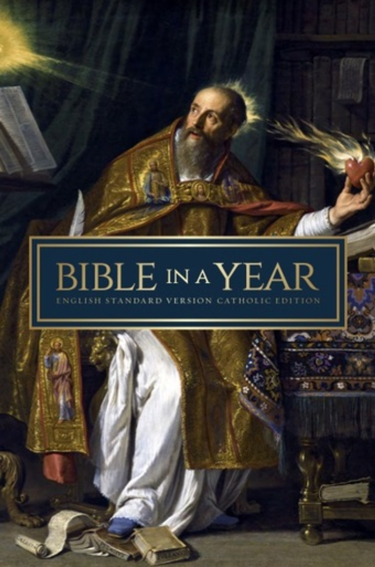Bible in a Year - St. Augustine Paperback