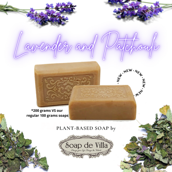Plant Based Soap - lavender & patchouli
