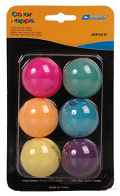 Colour Popps Balls- 6 pk