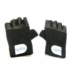 Weight Lifting Leather Gloves Large
