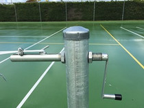 Tennis Net Post - Steel Galvanised 