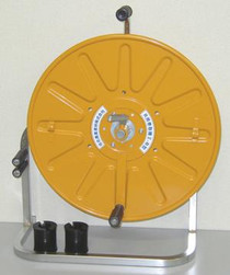 SumiSoaker Standard 100m Hose on Yellow Sumi Winder