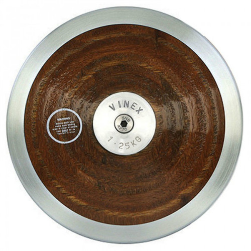 Vinex Wooden Discus- 1.25 kg