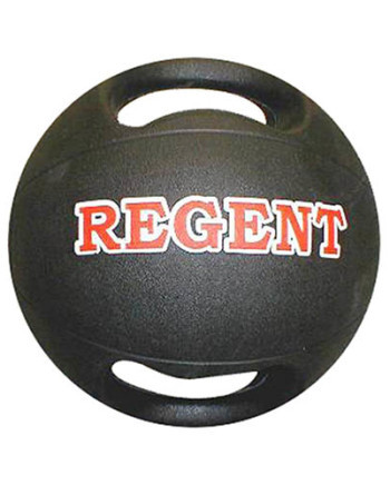 Medicine Ball  - Rubber Moulded with Handles - 5 kg