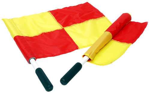 Football Linesman's Flags (pair)
