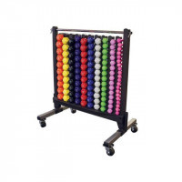 York Vinyl Dipped Dumbbell Storage Rack