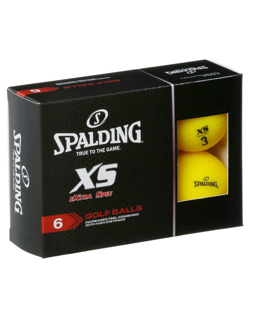 Spalding XS Golf Balls 6 pack