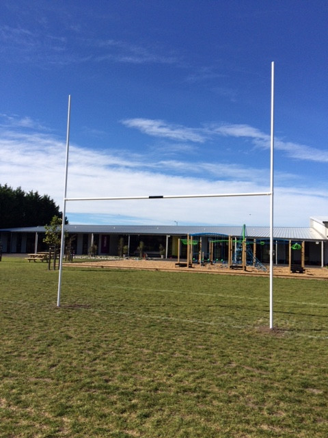 Rugby Post with sleeve(Junior) - 6m x 60mm