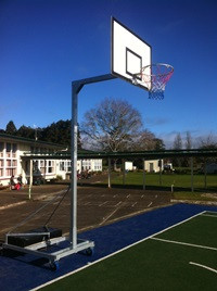 Mobile Basketball System - Intermediate Fixed Height