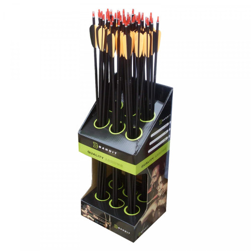 Arrows - Bandit 30" Aluminium Screw Tip (72 pack)