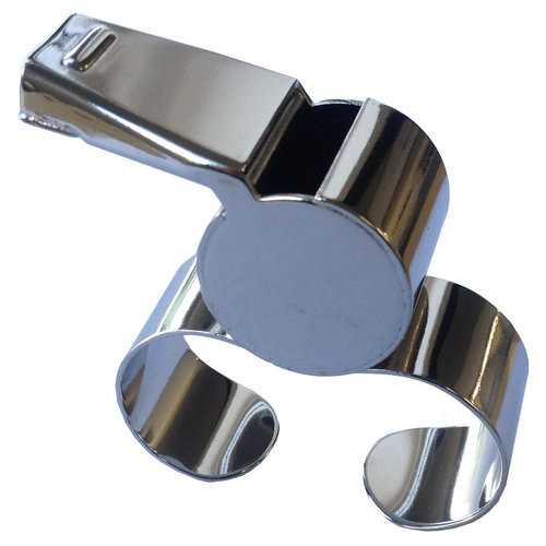 Finger Grip Whistle  - Metal